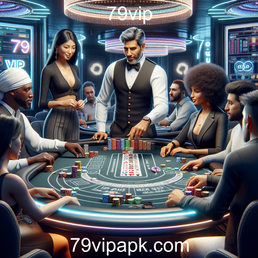 Experiência Imersiva do Cassino Ao Vivo no 79vip